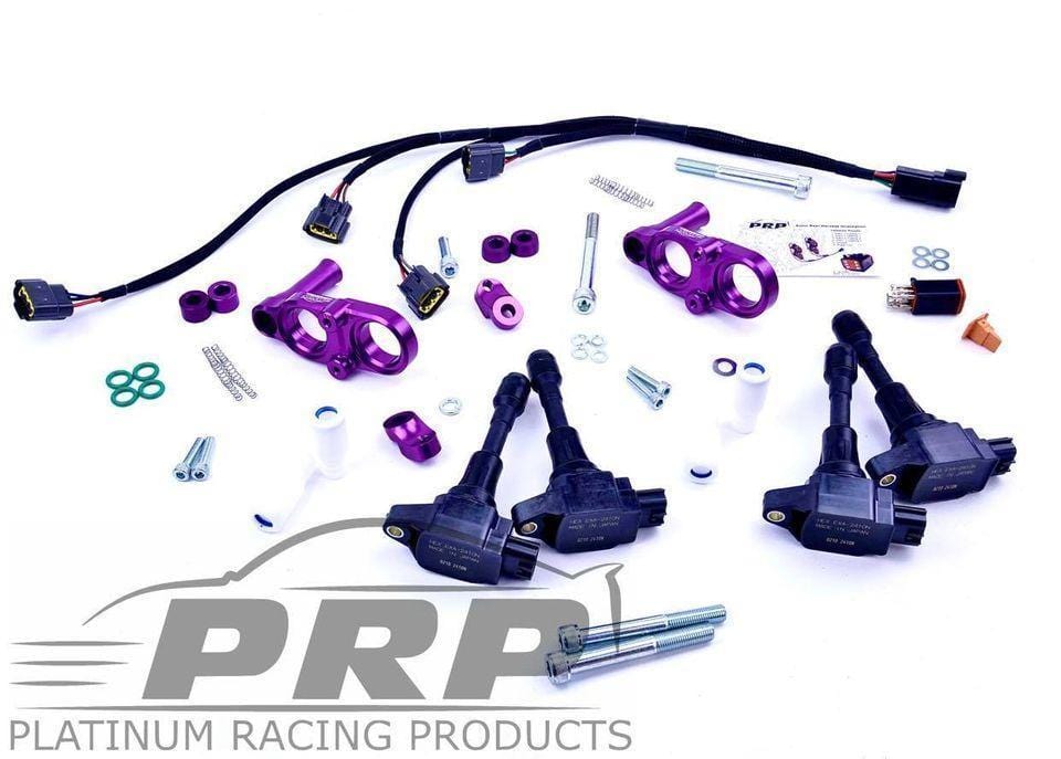 Platinum Racing Products Ignition Coil Kit 13B / Black / Stalks Mazda Rotary 13B & 20B Coil Kits SR