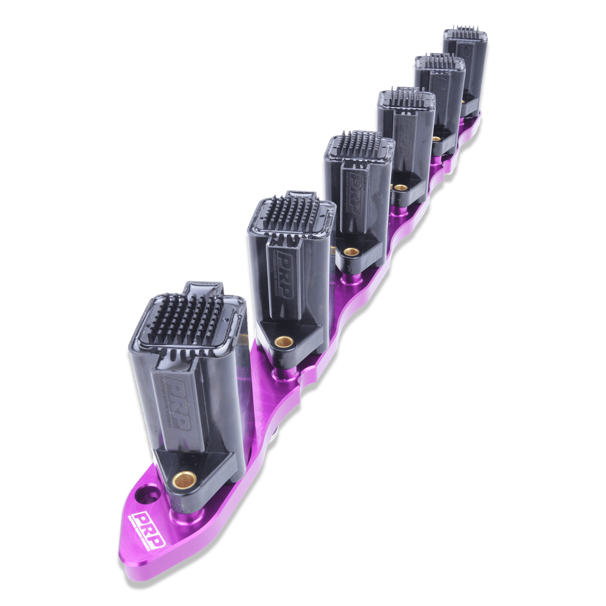 Platinum Racing Products Ignition Coil Kit Black / Bracket w/ Stalks + Coils / RBLOOM3 Nissan RB Twin Cam IGN-35A Coil Kit SR