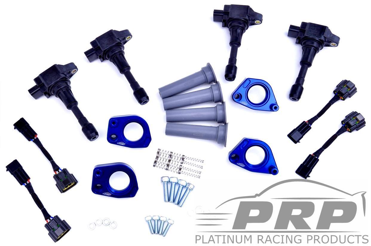 Platinum Racing Products Ignition Coil Kit Black / Patch loom Subaru WRX EJ 20/25 Coil Kit SR
