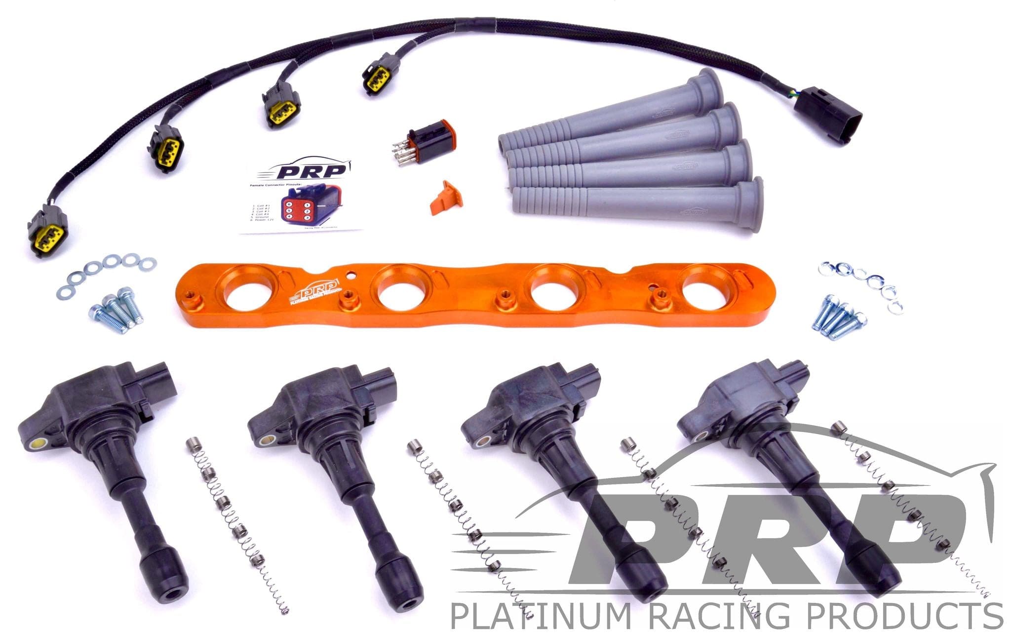 Platinum Racing Products Ignition Coil Kit Mitsubishi 4B11 Evo X Ignition Coil Kit SR
