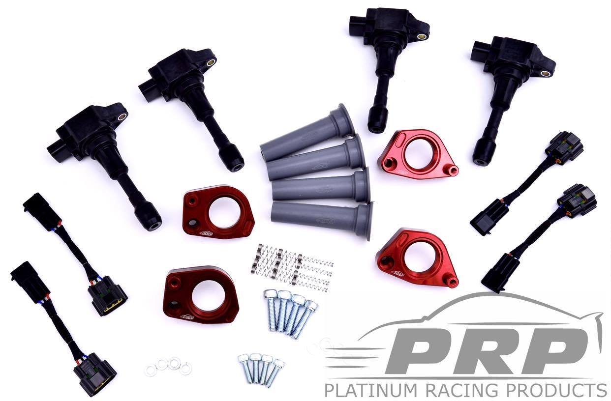 Platinum Racing Products Ignition Coil Kit Purple / Coils, Bracket, Stalks Subaru WRX EJ 20/25 Coil Kit SR