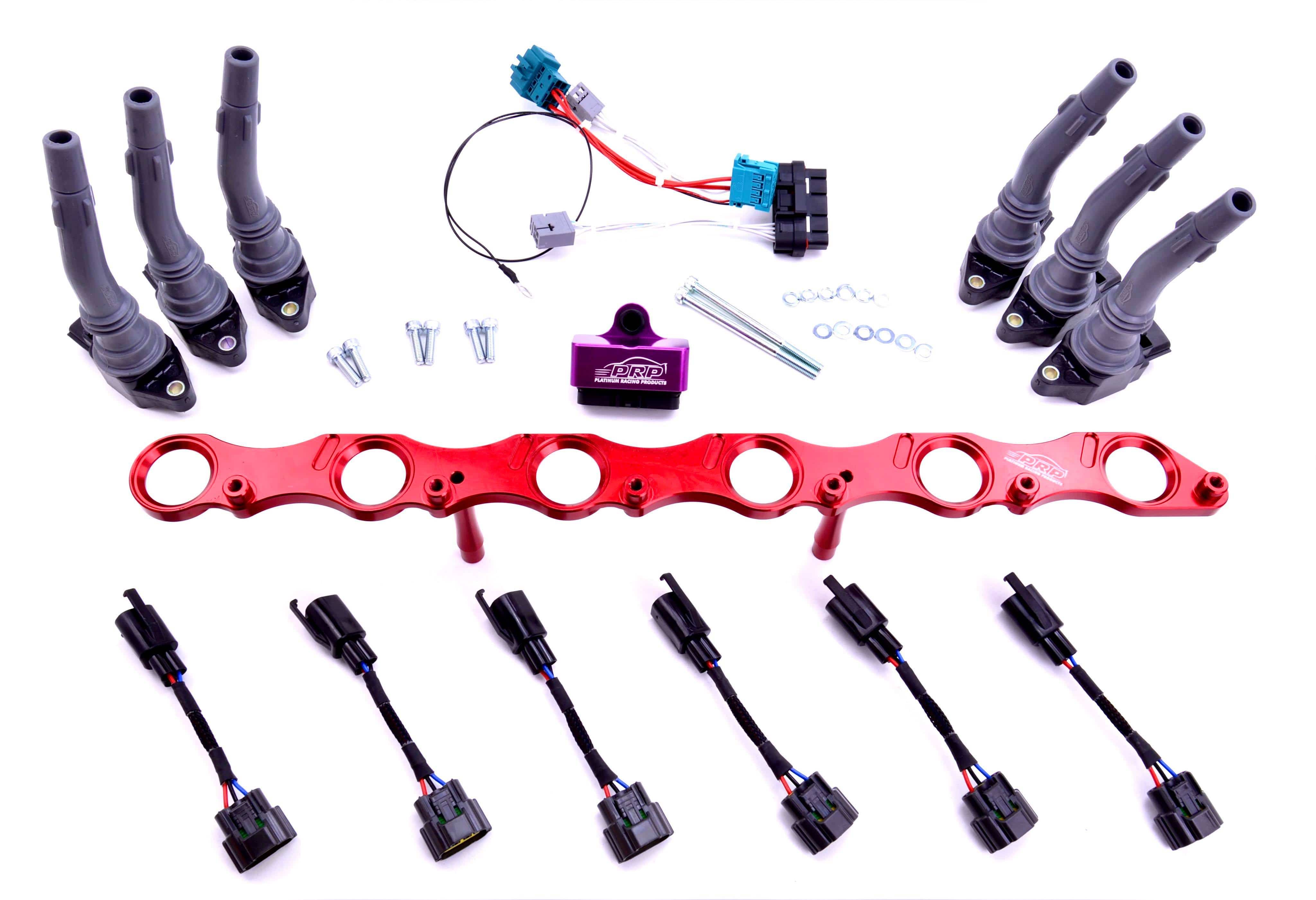 Platinum Racing Products Ignition Coil Kit Purple / Full Kit to suit OEM Plug & Play BMW N54 Coil Kit SR