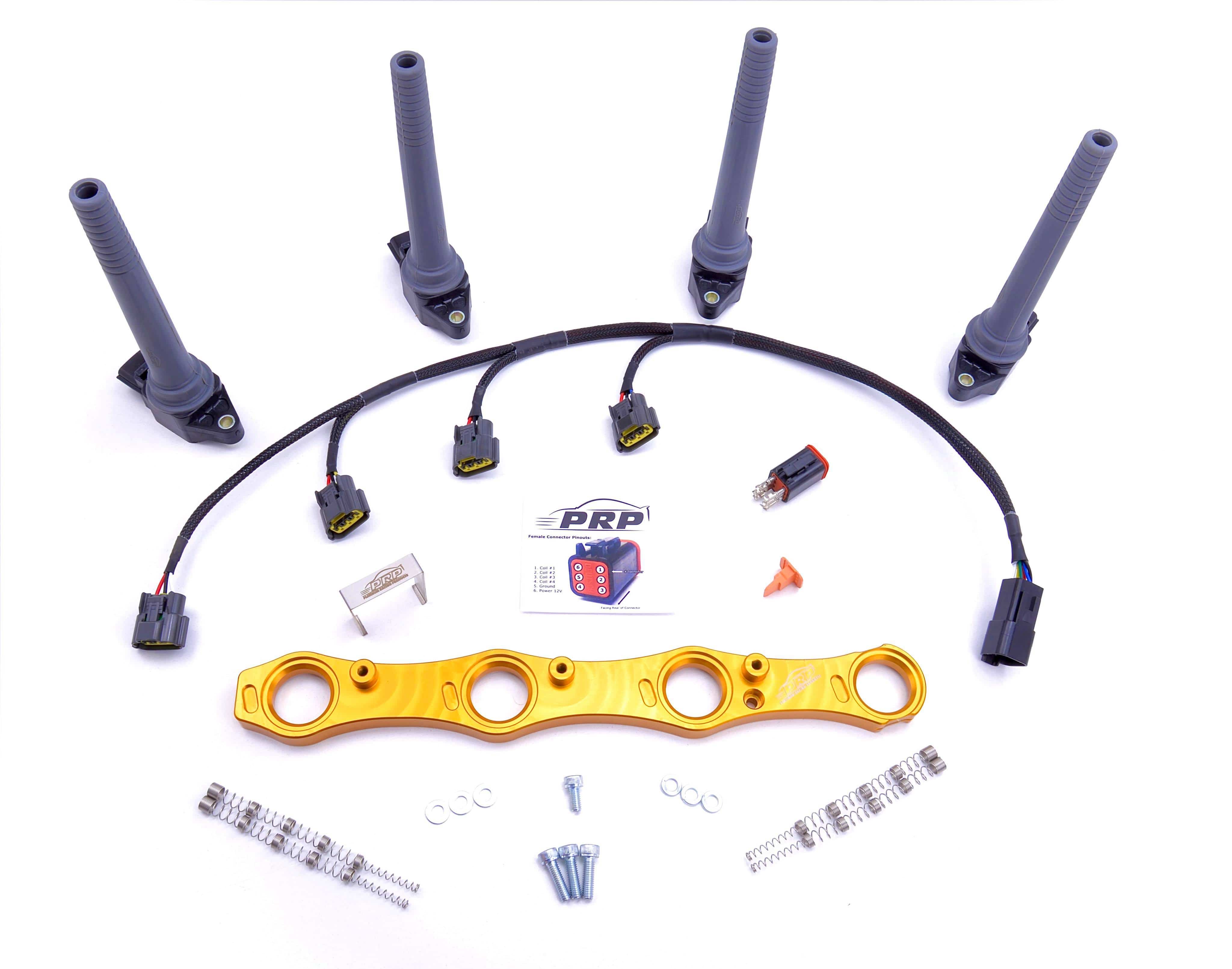 Platinum Racing Products Ignition Coil Kit Stalks / Silver Toyota 3RZ Next Gen Coil Kit SR