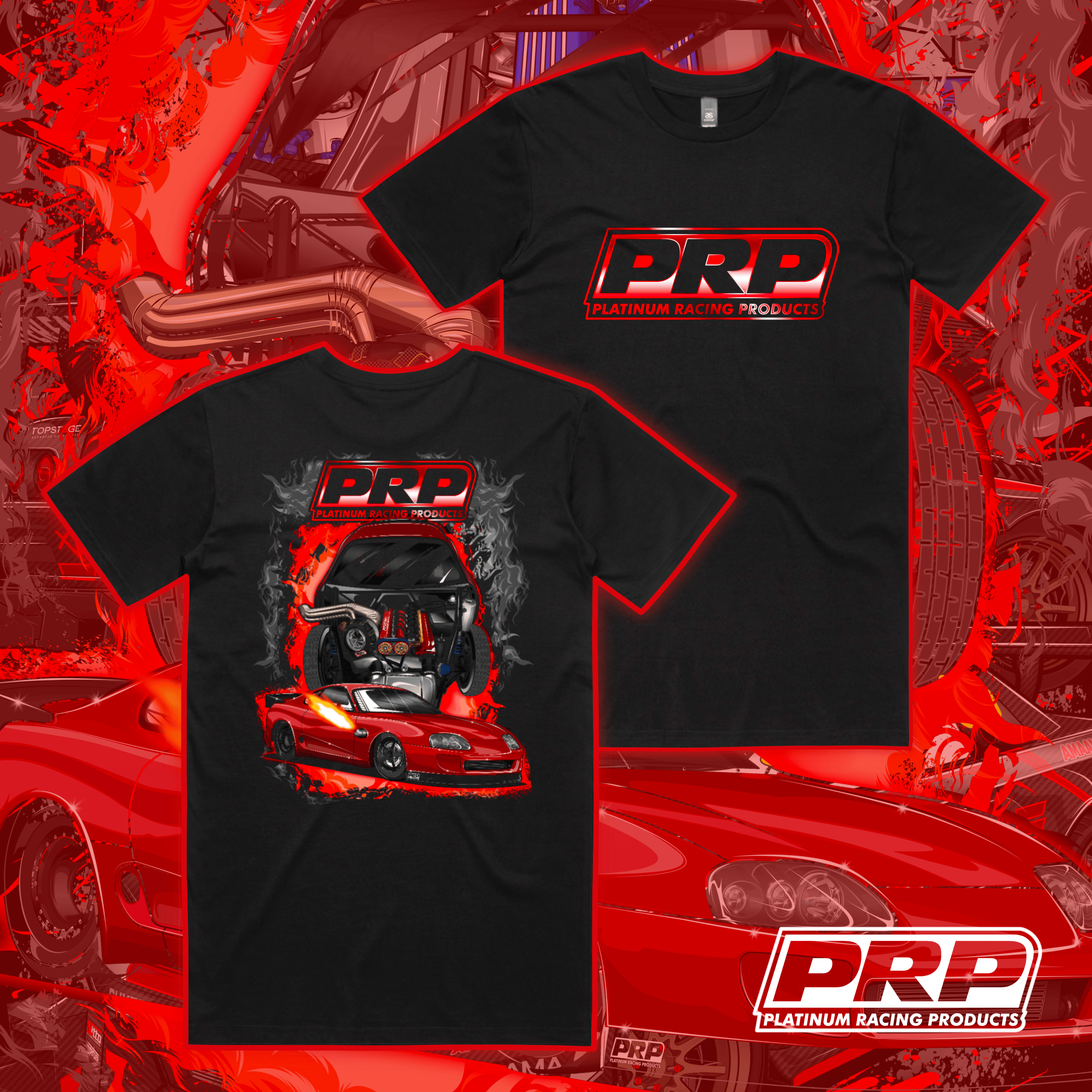 Platinum Racing Products Merchandise XS Ryan Sammut Racing JZA80 Shirt SR