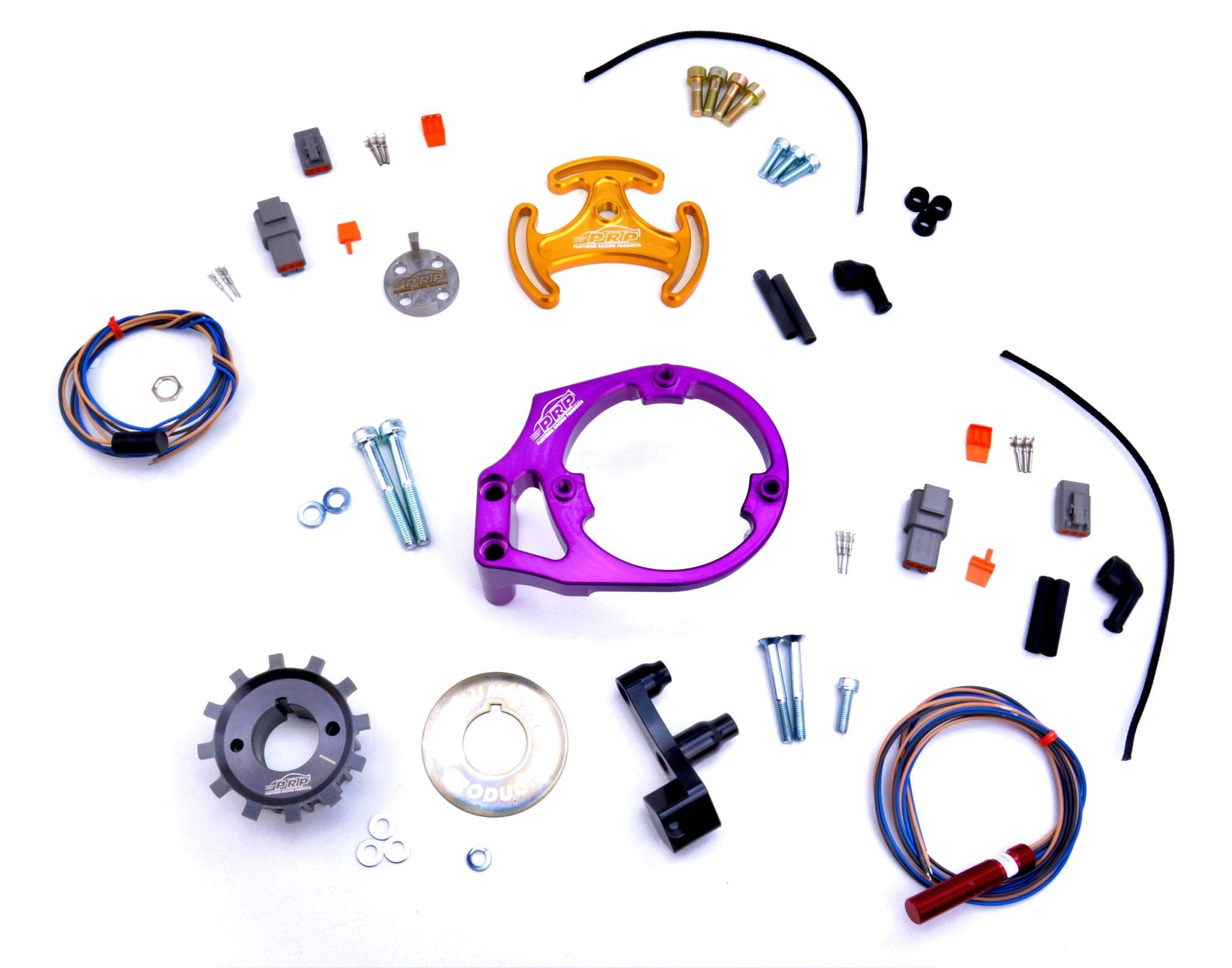 Platinum Racing Products Motor Vehicle Engine Parts Black / Black Race Series' Trigger Kit to suit Nissan RB30 SOHC SR