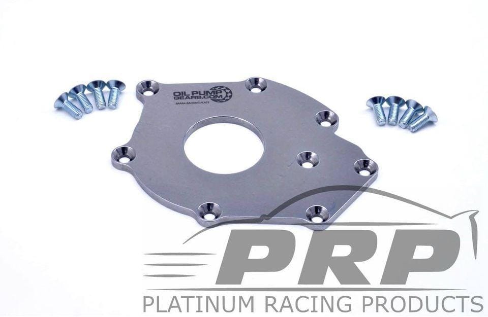 Platinum Racing Products Motor Vehicle Engine Parts Ford BARRA Billet Steel Backing Plate SR