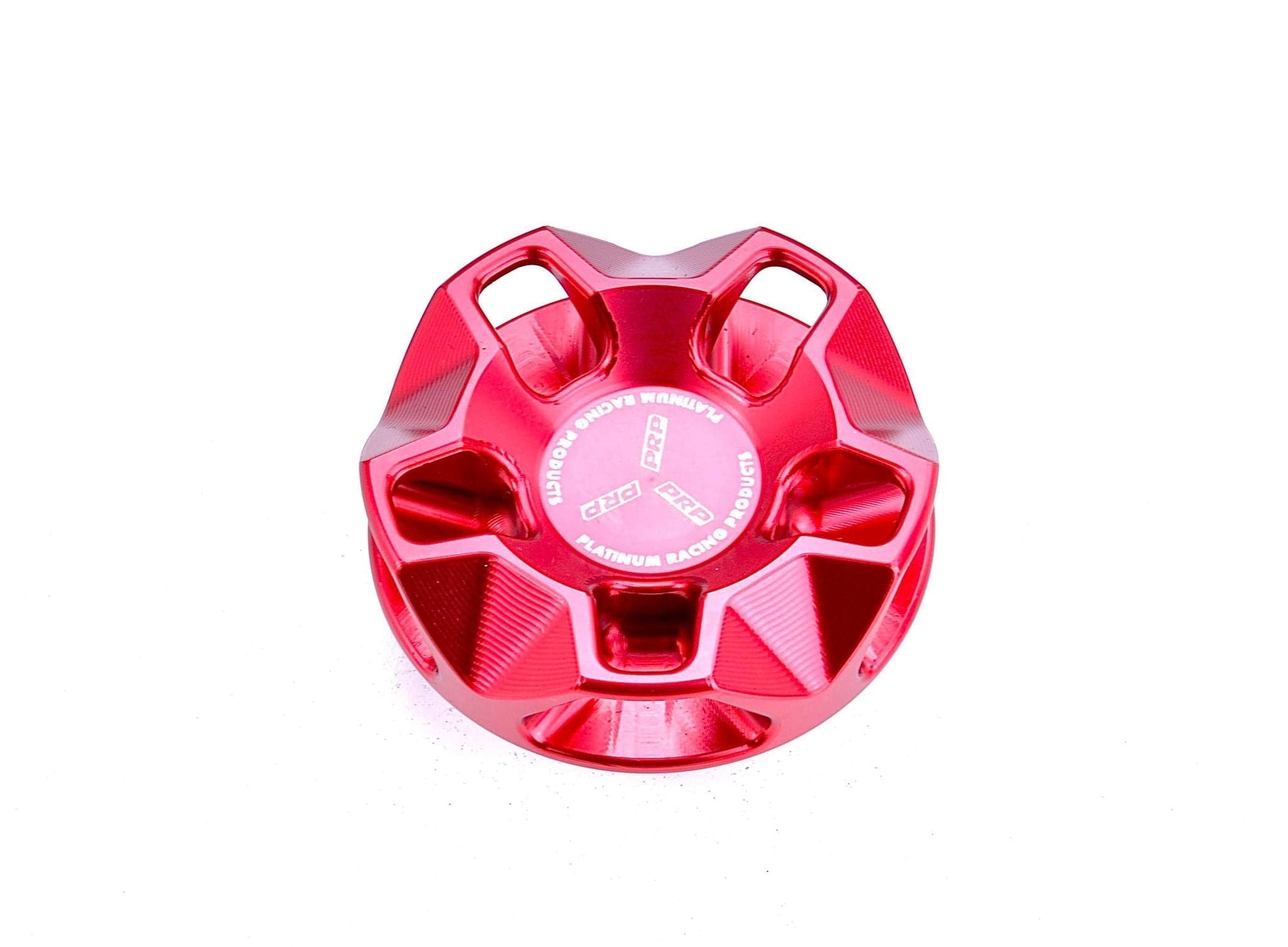 Platinum Racing Products Oil Cap Red Toyota 1JZ/2JZ Billet Oil Filler Cap SR