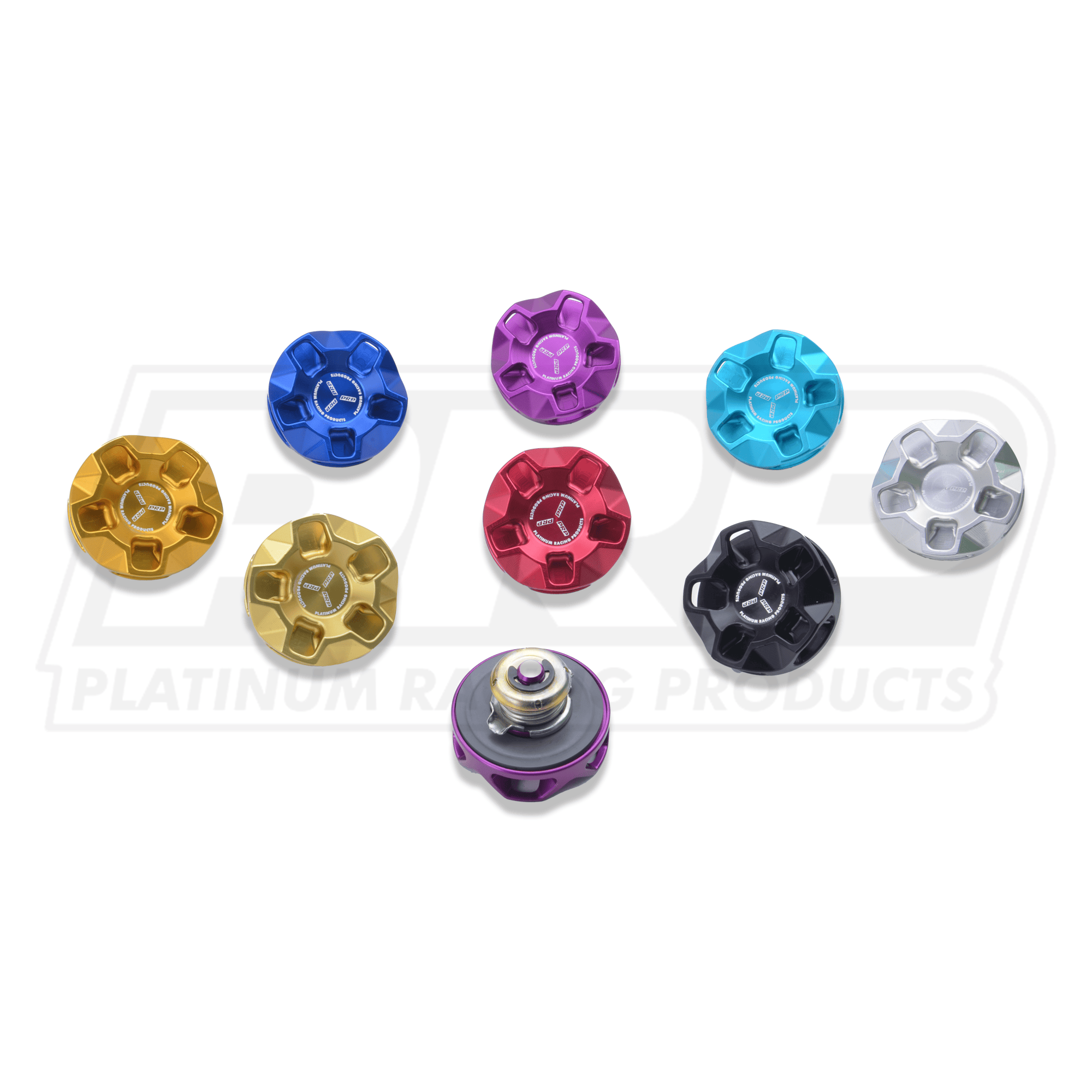 Platinum Racing Products Oil Cap Silver Toyota 1JZ/2JZ Billet Oil Filler Cap SR