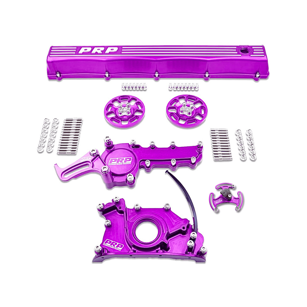 Platinum Racing Products Titanium Hardware RB NEO / Race Series / OEM Style Nissan RB Titanium Engine Dress Up Hardware Kit SR
