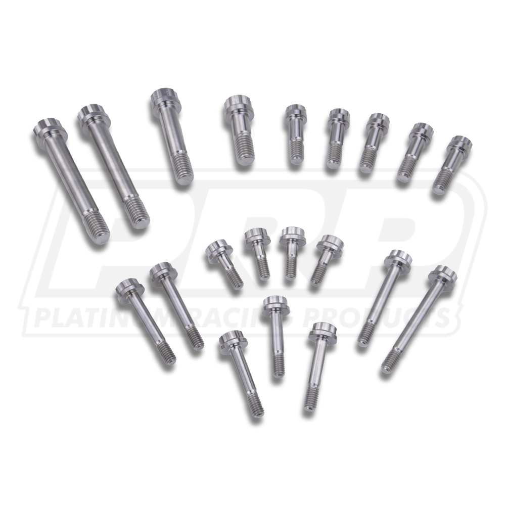 Platinum Racing Products Titanium Hardware RB Oil Pump & Water Pump Titanium Dressup Kit SR