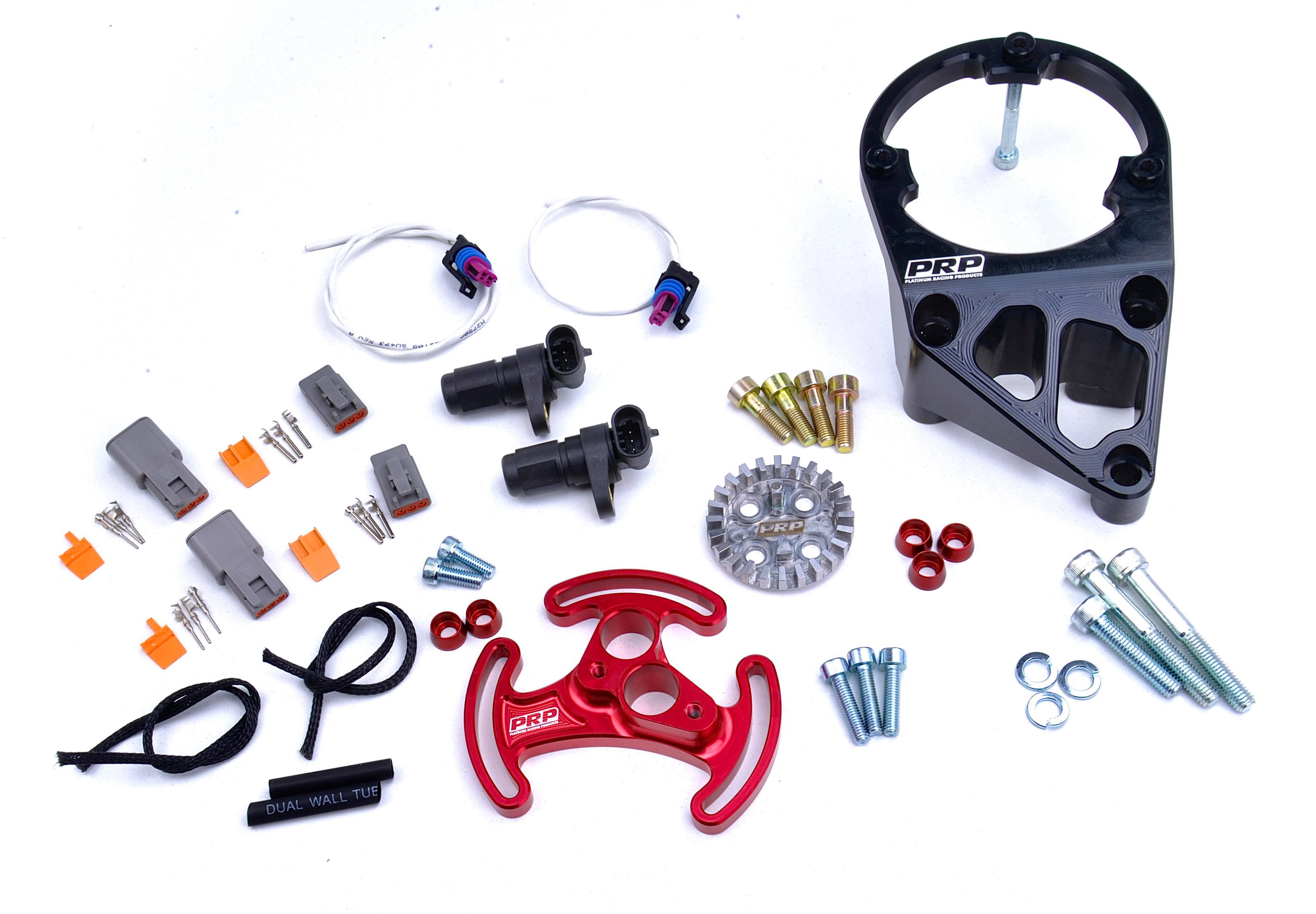 Platinum Racing Products Trigger Kit 24 Tooth / Black / Black 'Street Series' Trigger Kit to suit Nissan RB30 "SOHC" SR