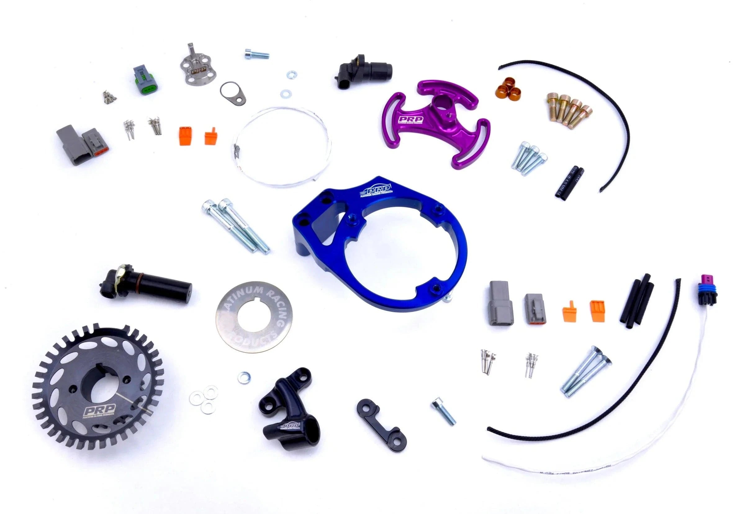 Platinum Racing Products Trigger Kit Black / Black 'Pro Series' Trigger Kit to suit Nissan RB30 SOHC SR