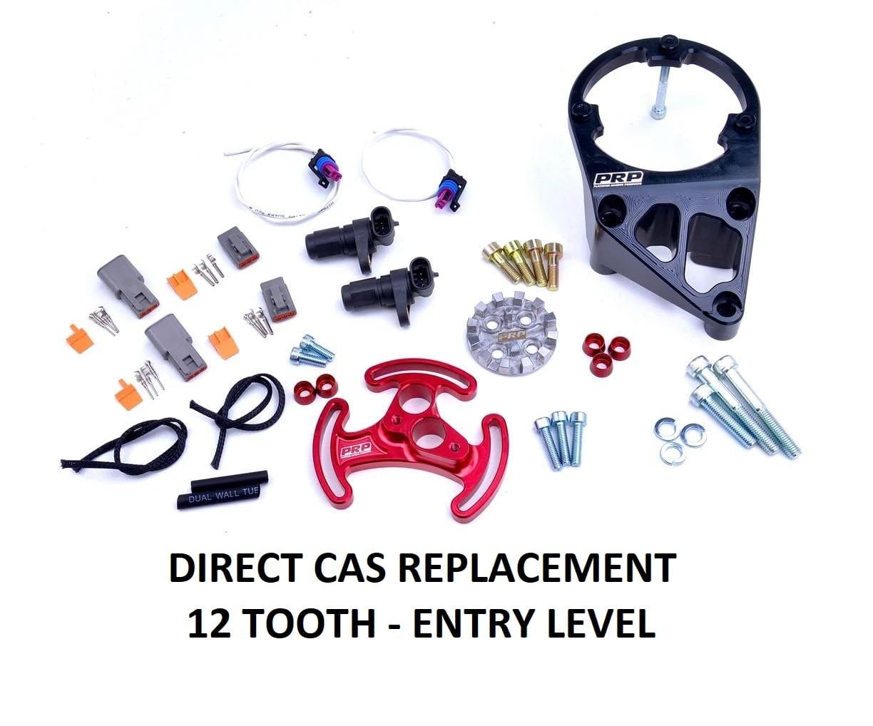 Platinum Racing Products Trigger Kit Entry Level 12 Tooth (Does NOT work with crank kits) / No CRANK trigger required / Black Custom Trigger Kit to suit Nissan RB30 SOHC SR
