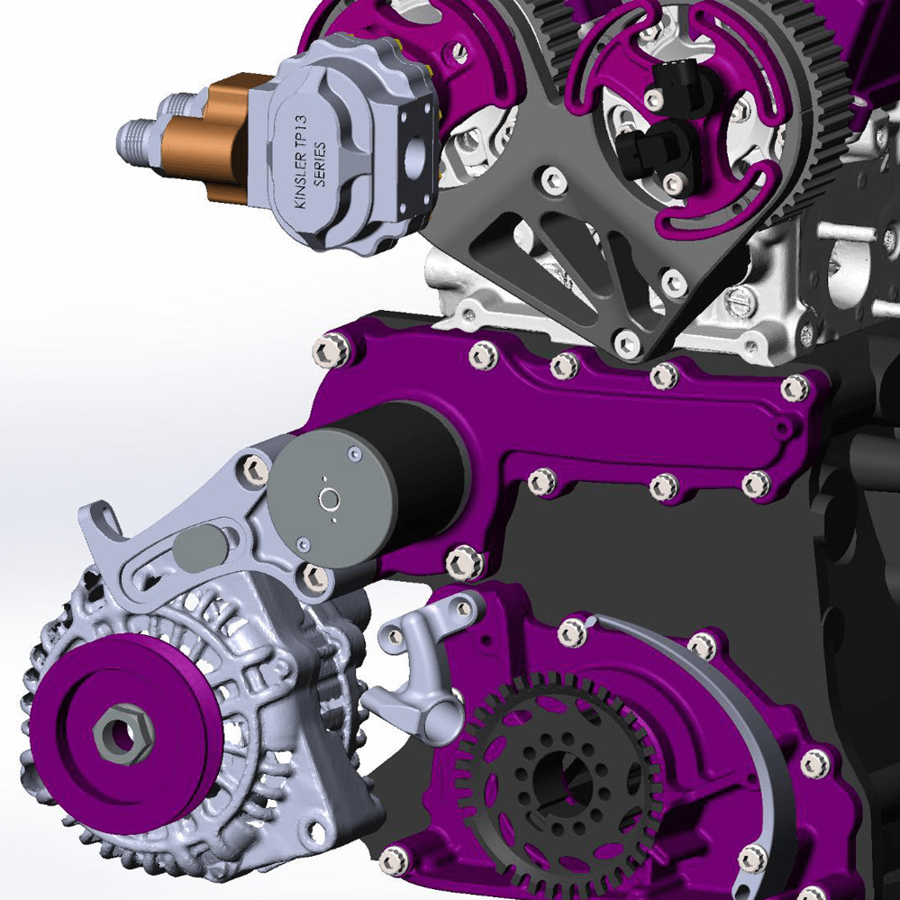 Platinum Racing Products Water Pump Blue / Include Titanium Hardware RB Electric Water Pump SR