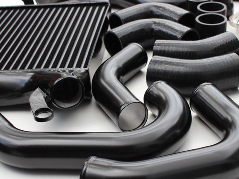 PLAZMAMAN COOLING Plazmaman Supra/Soarer Pro Series Tube & Fin Intercooler Kit Raw SR