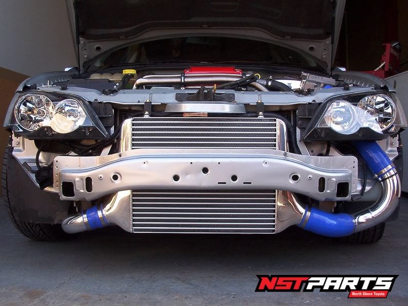 PLAZMAMAN ENGINE COMPONENTS Plazmaman Ford Falcon BA / BF 1000hp Stage 3 Intercooler Kit SR