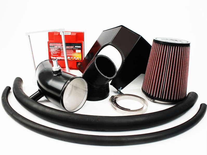 PLAZMAMAN TURBOCHARGERS & ACCESSORIES Plazmaman Ford Falcon XR6 BA/BF Turbo Cold Air Intake Kit With Battery SR