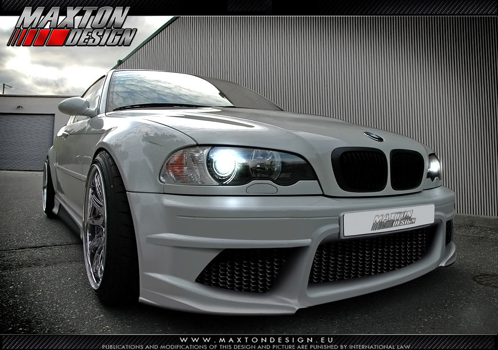 Front Bumper Bmw 3 E46 - 4 Door Saloon &lt; Generation V &gt; Maxton Design