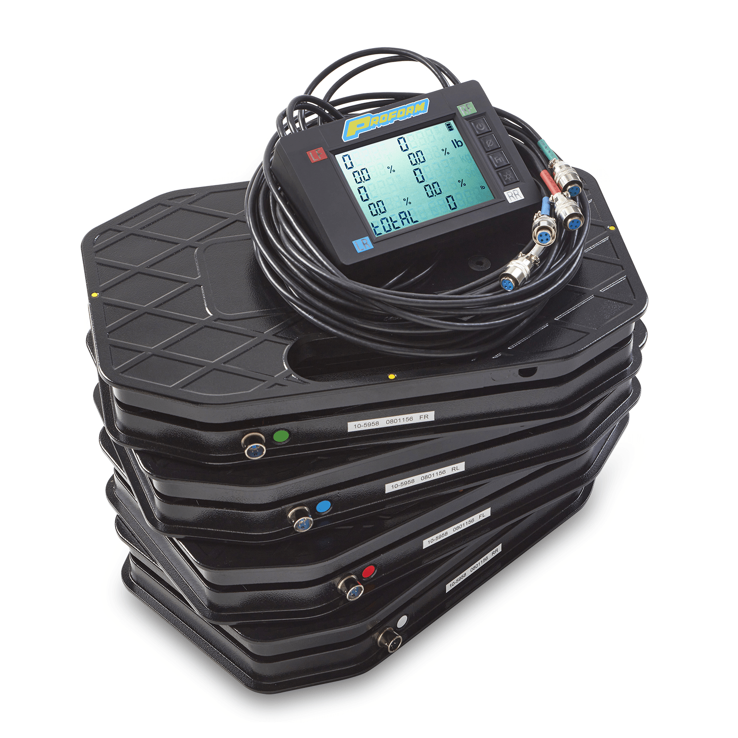 PROFORM 5000lb (2268kg) 4 Pad Scale System Use Ramp PR67649 Proform Vehicle Weighing Scales PR67650 SR