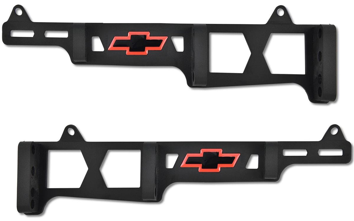 PROFORM Black Crinkle Suit BB Chev With Bowtie Emblem (Pair) Proform Ignition Lead Separators PR141-709 SR