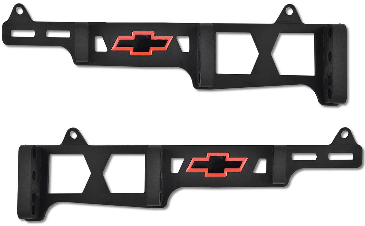 PROFORM Black Crinkle Suit SB Chev With Bowtie Emblem (Pair) Proform Ignition Lead Separators PR141-714 SR