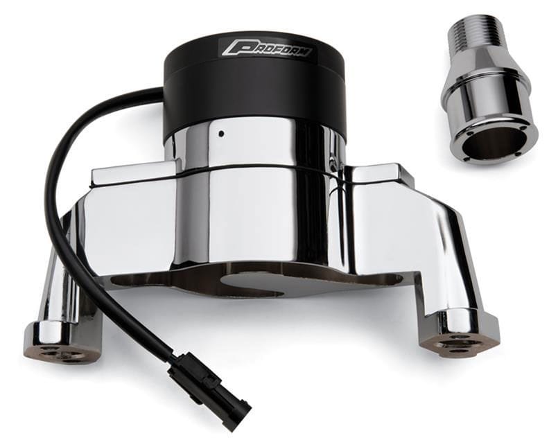PROFORM Chrome Suit SB Chev Proform Billet Electric Water Pump PR66225C SR