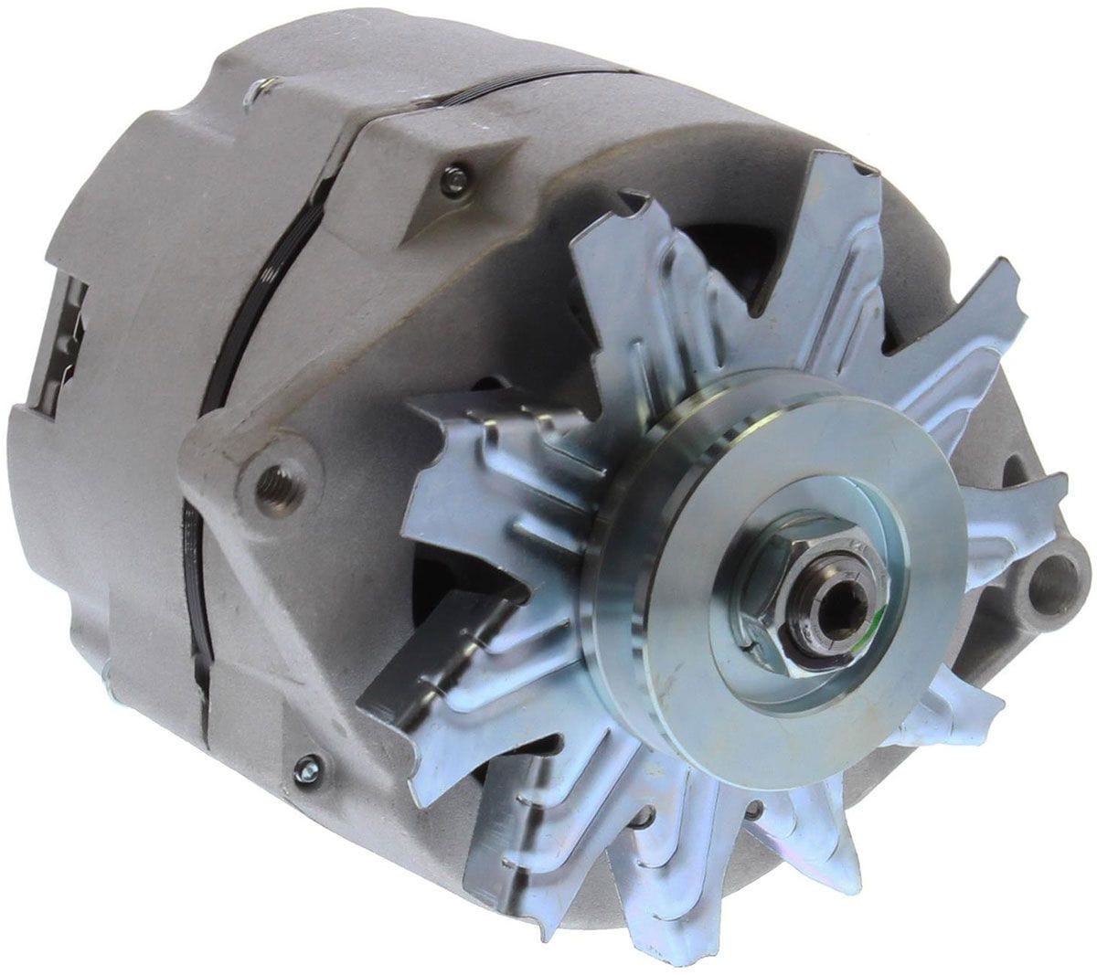 PROFORM Suit GM, 1-Wire 100 AMP, V-Belt Pulley Proform Natural Finish Alternator PR66434 SR