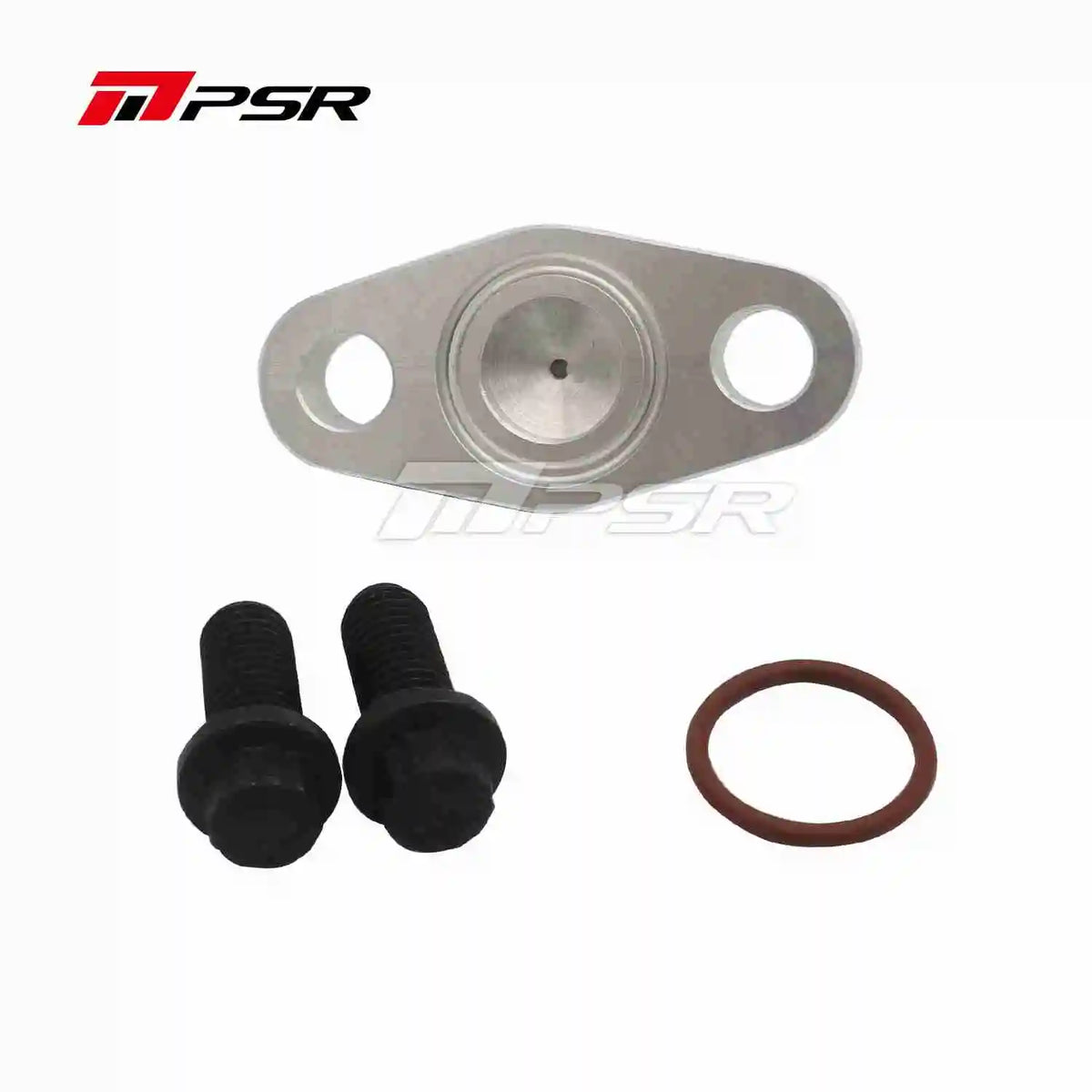 Pulsar Turbochargers Flanges & Weld-On's Pulsar Oil Feed Flange for PSR PTG 400D/DG Series Turbos 6270G 7170G 7375G 7975G 7782G 8894G PRO88 PRO98 PRO106 472DG 475DG 480DG 485DG 488DG 475D 480D 485D 488D 492G 498D (PULSAR-FLC0004) SR