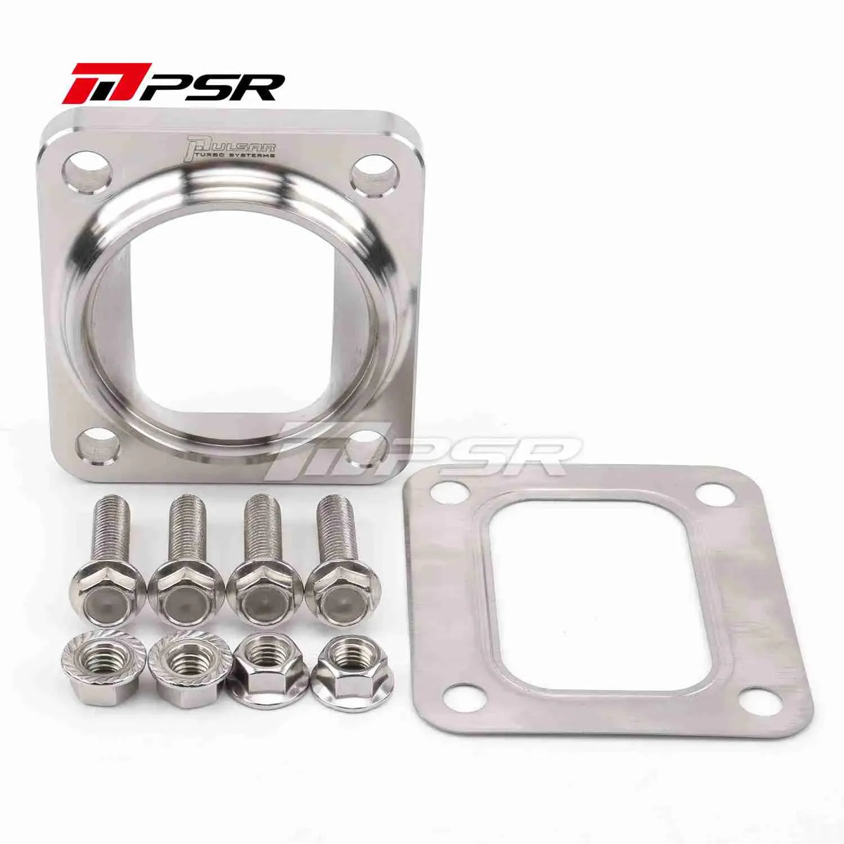 Pulsar Turbochargers Flanges & Weld-On's Pulsar PSR Billet Transition Flange, Hardware Kit included for an easy installation SR