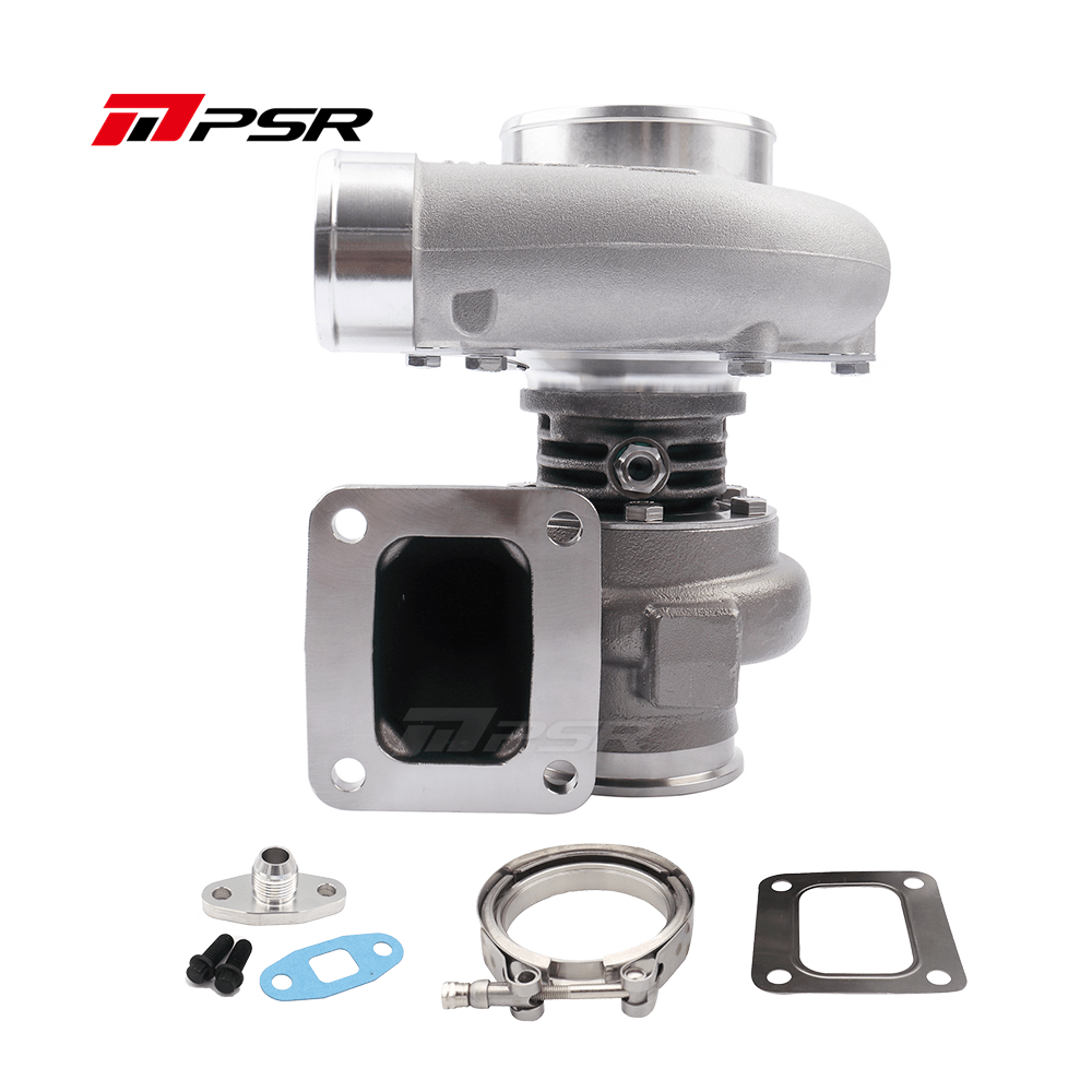 Pulsar Turbochargers T51R MOD / T4 open 0.63A/R Stainless Steel 6466E Ball Bearing Turbo UP to 900HP SR