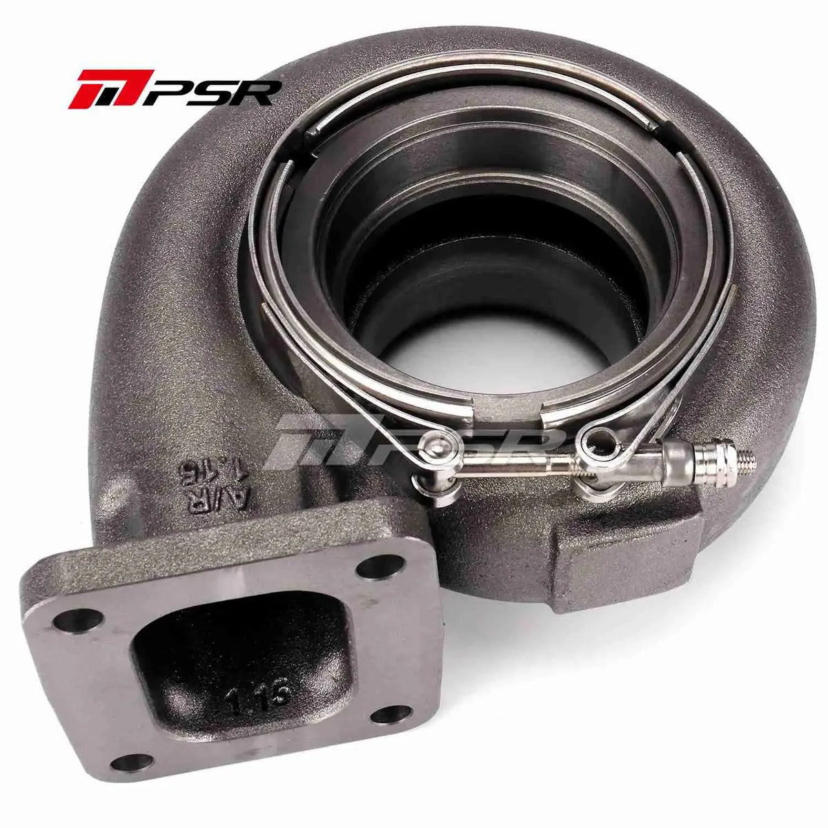 Pulsar Turbochargers Turbo Housings Stainless Steel .82A/R Dual V-Band Pulsar PSR Turbine Housings for PSR3584 Gen3 Turbos SR