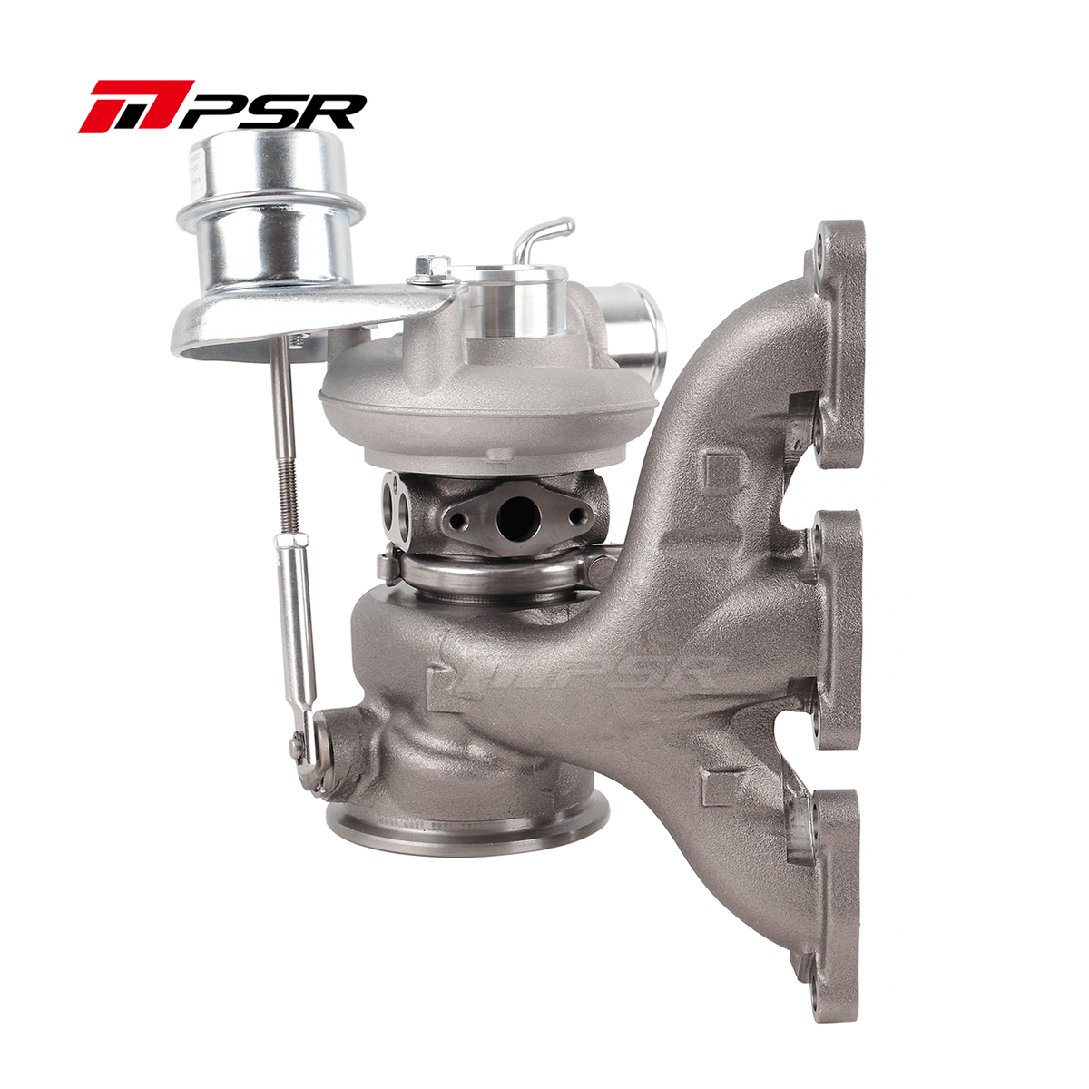 Pulsar Turbochargers Turbochargers Complete Turbocharger / Stamping Actuator 8.0psi Pulsar PSR Billet Compressor Wheel Turbocharger Bolt on 17 -22 Can-Am Maverick X3 Turbo SR