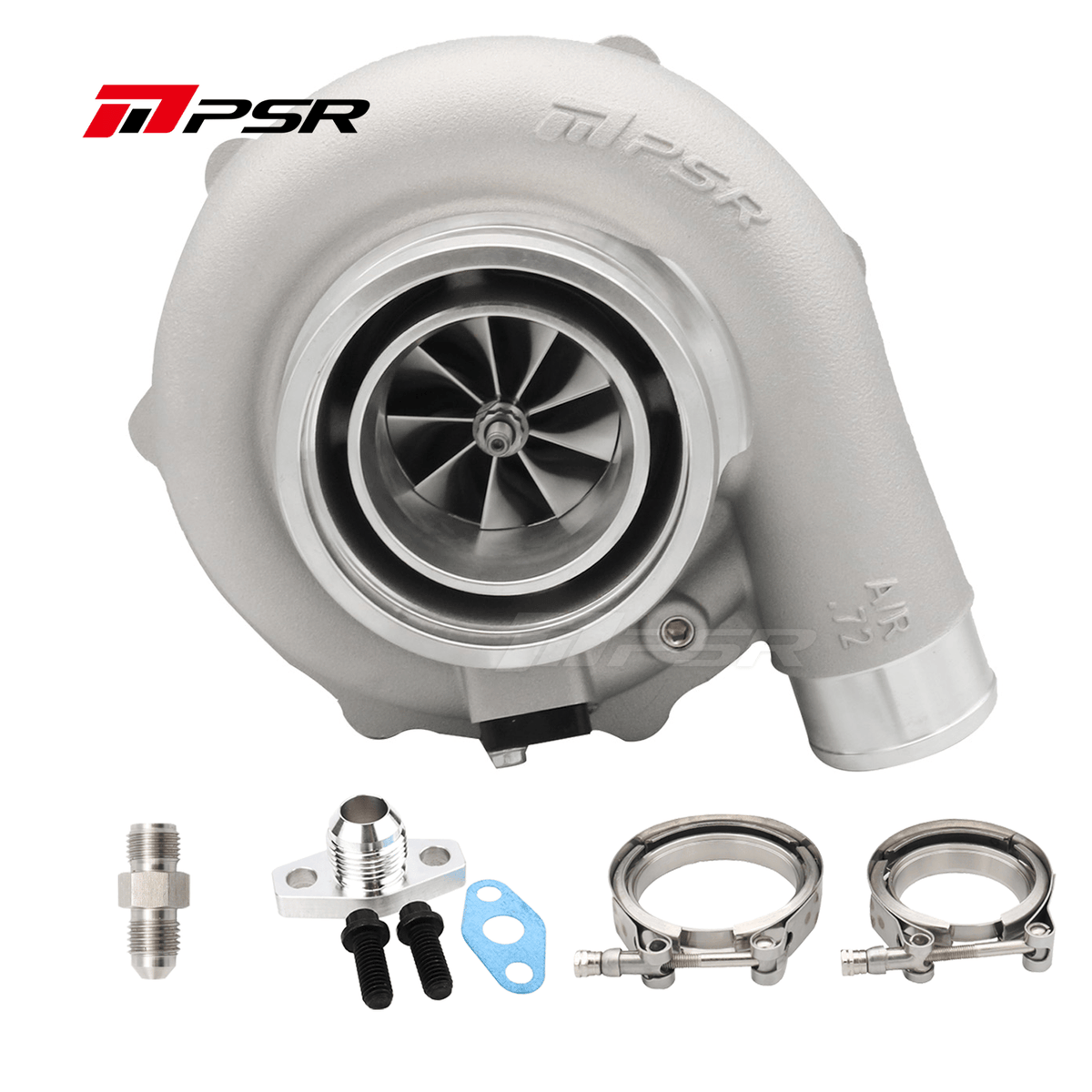 Pulsar Turbochargers Turbochargers Pulsar PSR Forward Rotation 5855G Dual Ball Bearing Turbocharger HP Rating 770 SR