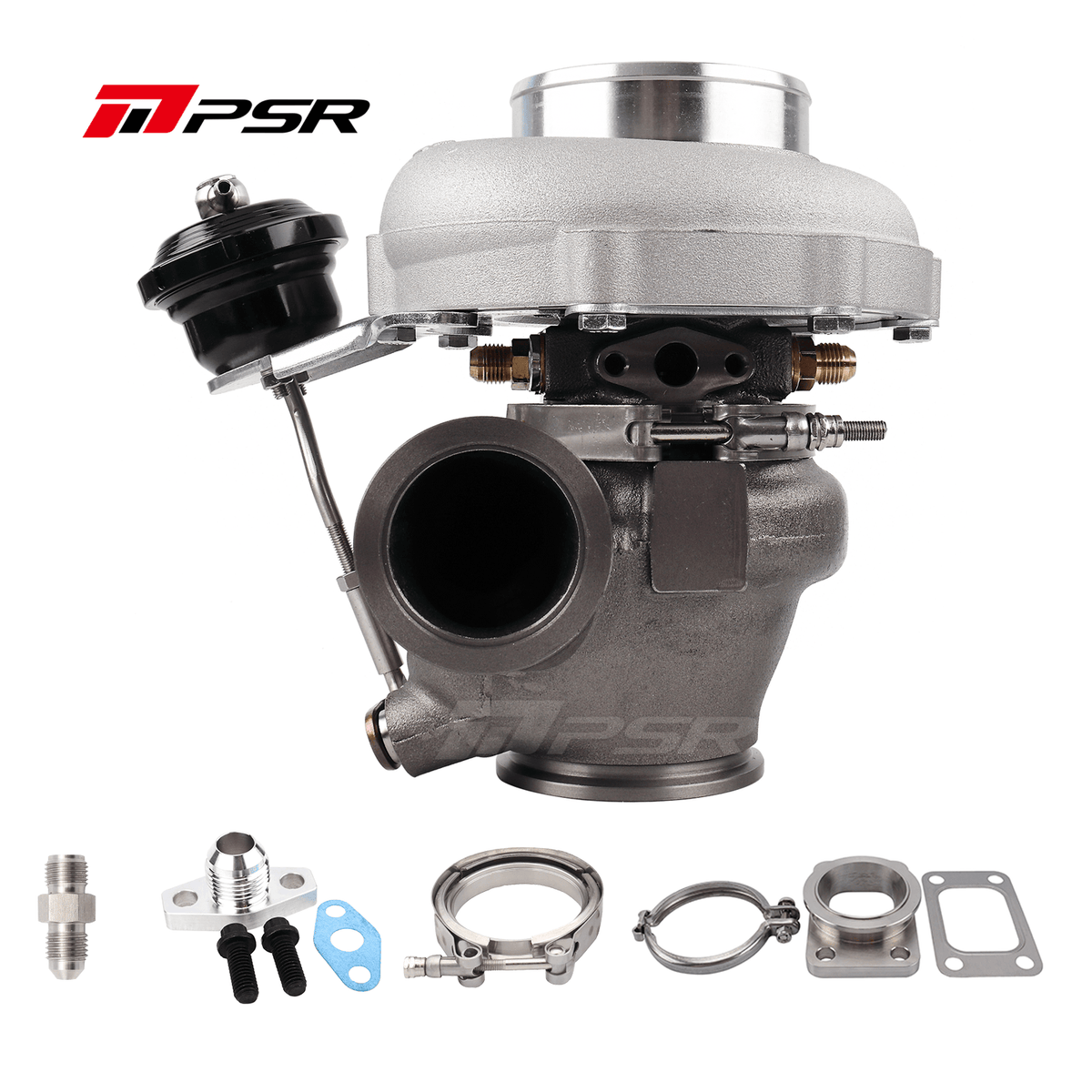 Pulsar Turbochargers Turbochargers Pulsar PSR Forward Rotation 6255G Dual Ball Bearing Turbocharger HP Rating 900 SR