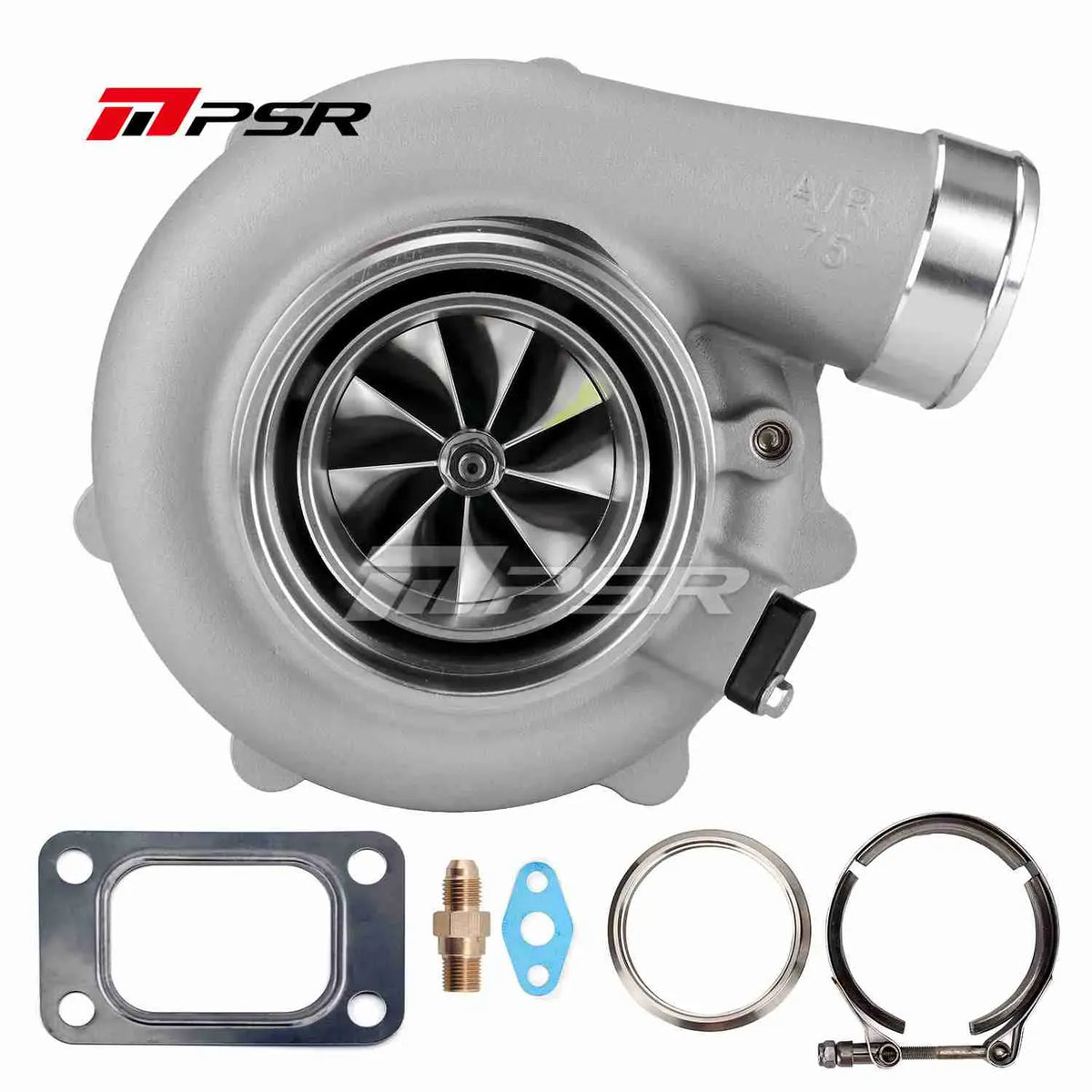 Pulsar Turbochargers Turbochargers Pulsar PSR Forward Rotation 6862G Dual Ball Bearing Turbocharger HP Rating 1050 SR