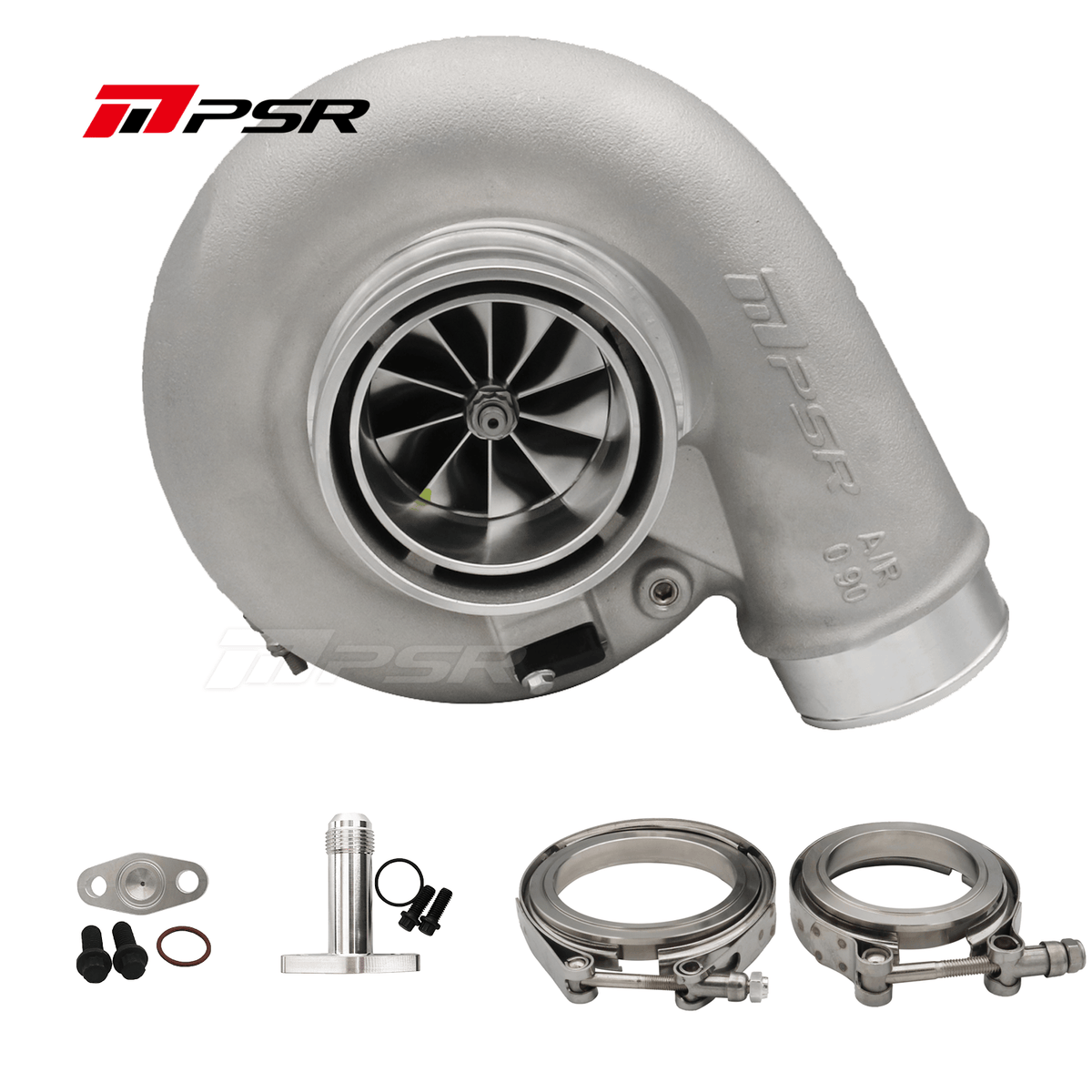 Pulsar Turbochargers Turbochargers Pulsar PSR Forward Rotation 7375G COMPACT Dual Ball Bearing Turbocharger HP Rating 1200 SR