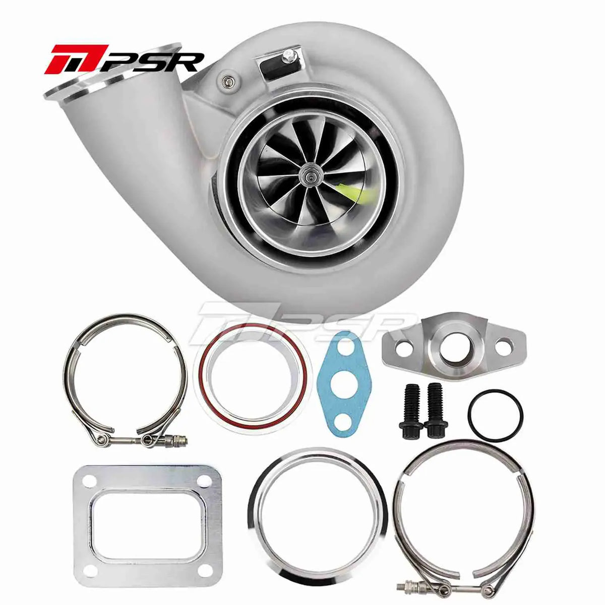 Pulsar Turbochargers Turbochargers Pulsar PSR Forward Rotation 7375G Dual Ball Bearing Turbocharger HP Rating 1200 SR