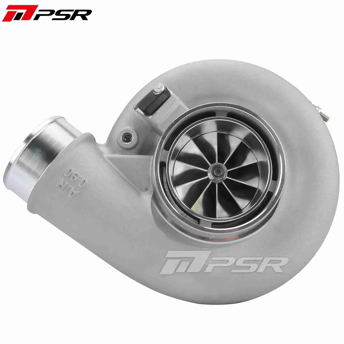 Pulsar Turbochargers Turbochargers Standard / 1.01 A/R Dual V-Band + An Adapter V-Band to T4 / None Pulsar PSR Forward Rotation 7975G COMPACT Dual Ball Bearing Turbocharger HP Rating 1450 SR