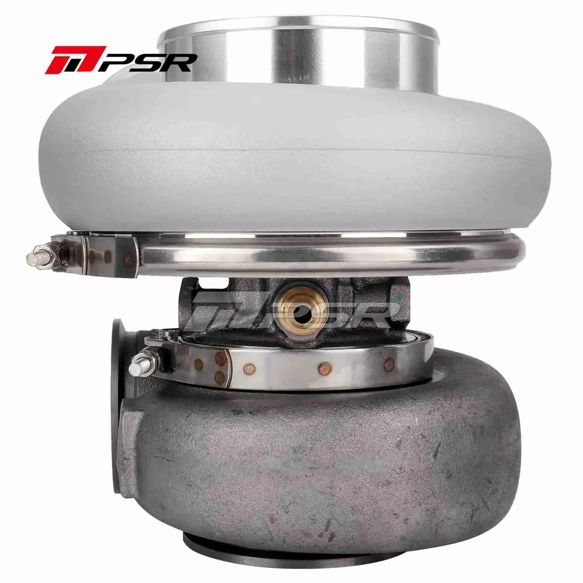 Pulsar Turbochargers Turbochargers Standard / 1.01 A/R Dual V-Band / None Pulsar PSR Forward Rotation 7375G Dual Ball Bearing Turbocharger HP Rating 1200 SR
