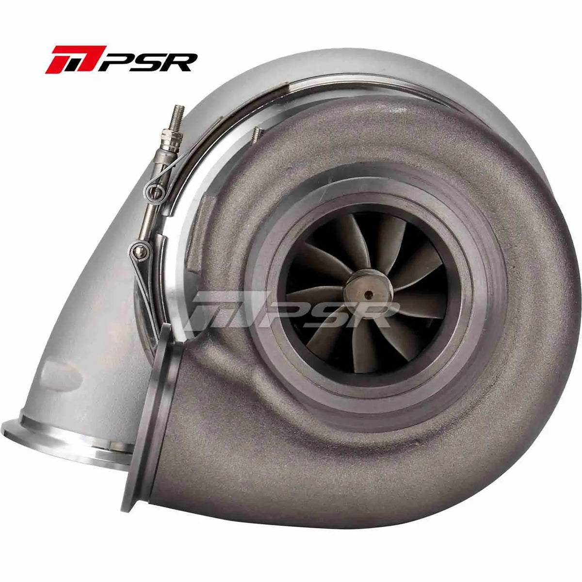Pulsar Turbochargers Turbochargers Standard / 1.15 A/R Dual V-Band / None Pulsar PSR Forward Rotation 7975G Dual Ball Bearing Turbocharger HP Rating 1450 SR