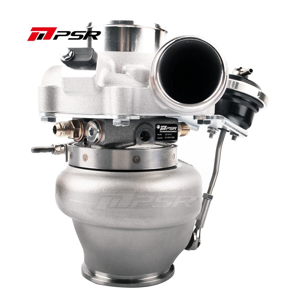 Pulsar Turbochargers Turbochargers Standard / .72A/R Dual V-Band W/O IWG / With Stainless Steel Cover Pulsar PSR Forward Rotation 5449G Dual Ball Bearing Turbocharger HP Rating 660 SR