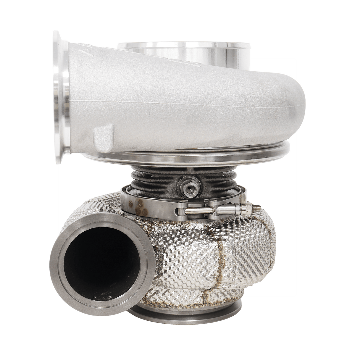 Pulsar Turbochargers Turbochargers Standard / Dual V-Band 1.15A/R / With Stainless Steel Cover Pulsar PSR 7385ER Dual Ball Bearing Turbocharger SR