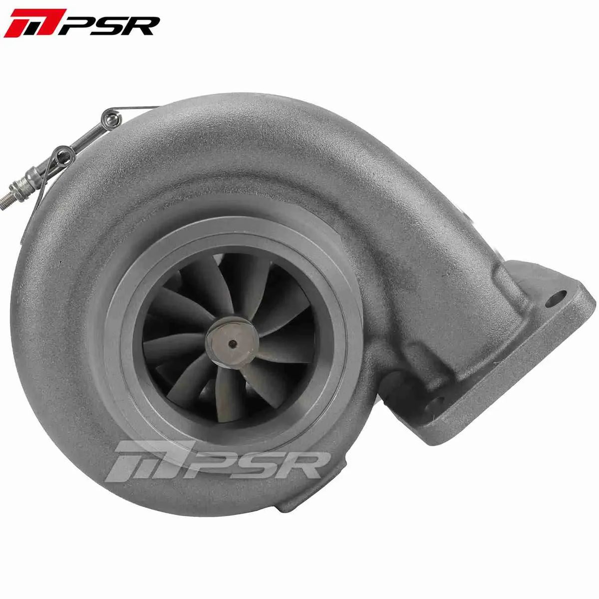 Pulsar Turbochargers Turbochargers Standard / T4 Divided 1.44A/R Pulsar PSR 8582G Curved Point Mill Compressor Wheel Dual Ball Bearing Turbocharger SR