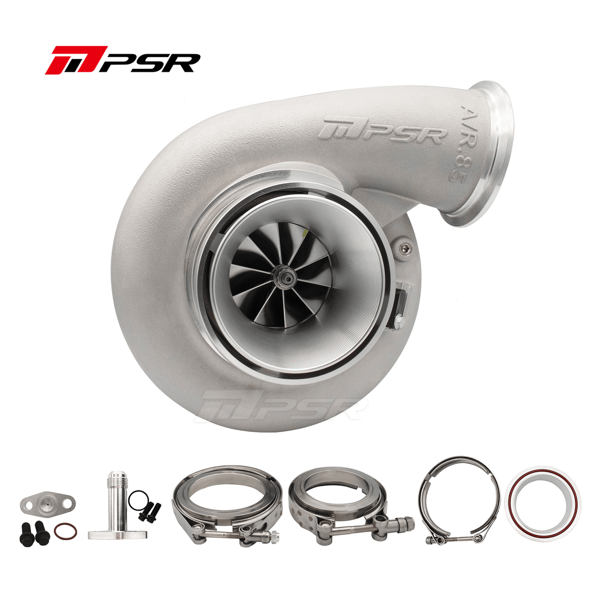 Pulsar Turbochargers Turbochargers Standard / T4 Divided Inlet V-Band Outlet 1.01 A/R Pulsar PSR Class Legal 6782G Dual Ball Bearing Turbocharger SR