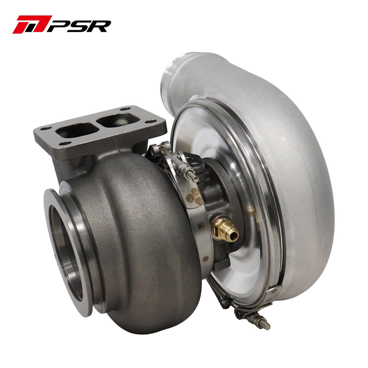 Pulsar Turbochargers Turbochargers Standard / T4 Open 1.15 A/R Pulsar PSR 7382GR Compact Dual Ball Bearing Turbocharger HP Rating for Class Legal Race SR
