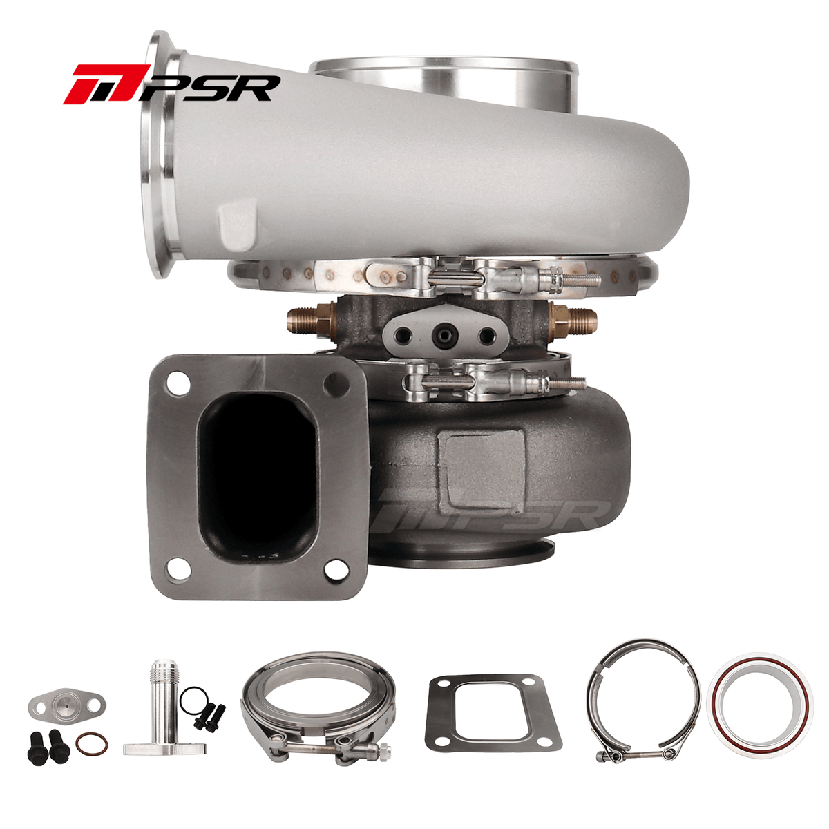 Pulsar Turbochargers Turbochargers Standard / V-Band Inlet V-Band Outlet 1.28A/R / None Pulsar PSR Class Legal 6775G Dual Ball Bearing Turbocharger SR