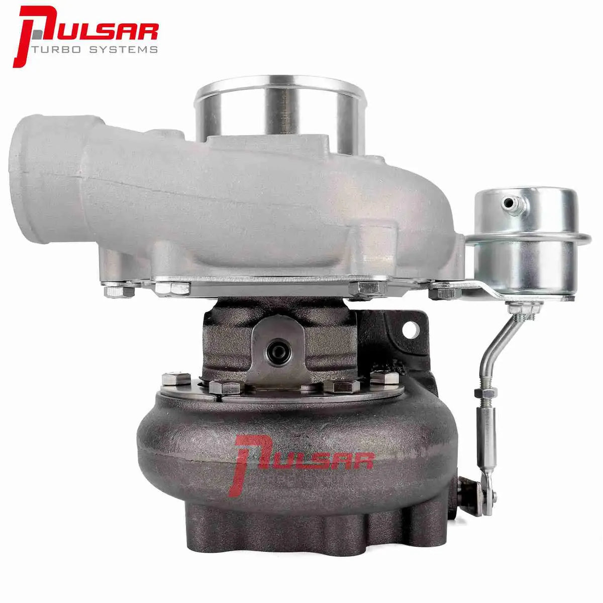 Pulsar Turbochargers Turbochargers T25 .64 5 Bolt / T51R Mod / Stamping 11.6psi Pulsar PSR2871 Gen1 Dual Ball Bearing Turbocharger SR