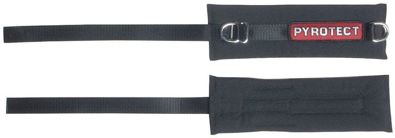 PYROTECT Pyrotect Safety Equipment Adult Black Arm Restraints PYH700201 SR