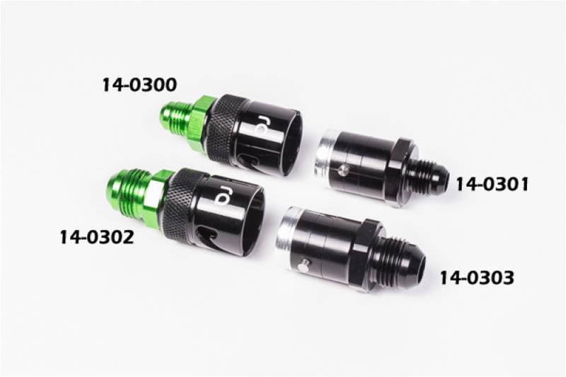 Radium Engineering Radium Engineering AN ORB Dry Break Fittings 14-0302 SR