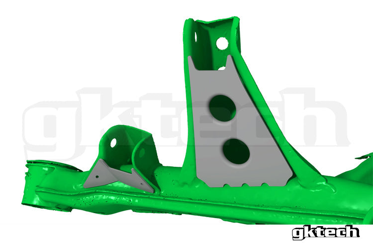 GKTech Subframe weld in reinforcement plates (s13x-subf)